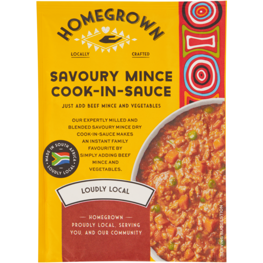 Homegrown Savoury Mince Cook-In-Sauce 48g