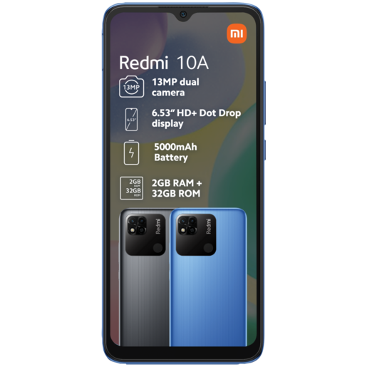 Xiaomi Redmi 10A Sky Blue Smartphone