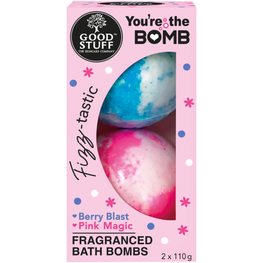 Good Stuff You're The Bomb Fragranced Bath Bombs 2 x 110g