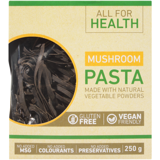 All For Health Mushroom Pasta 250g 