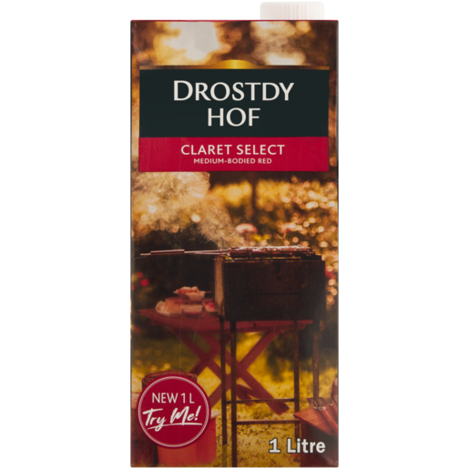 Drostdy Hof Claret Select Red Boxed Wine 1L