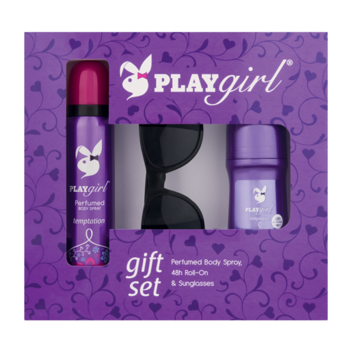 Playgirl Temptation Ladies Gift Set 3 Piece