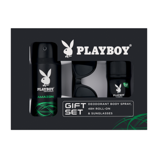 Playboy Amazon Men's Gift Set 3 Piece