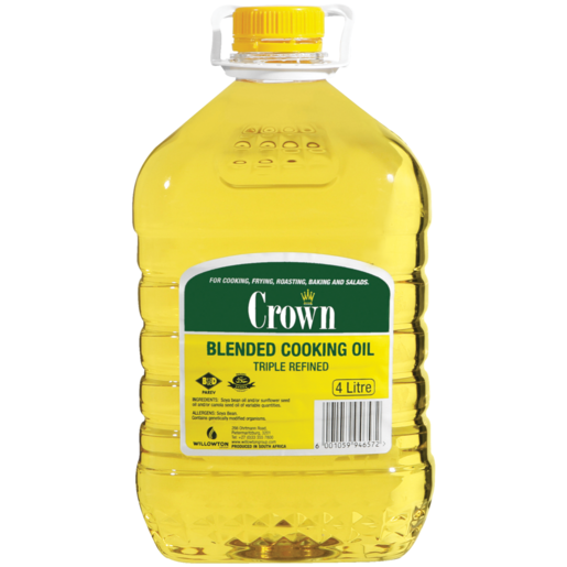 Crown Blended Cooking Oil 4L 
