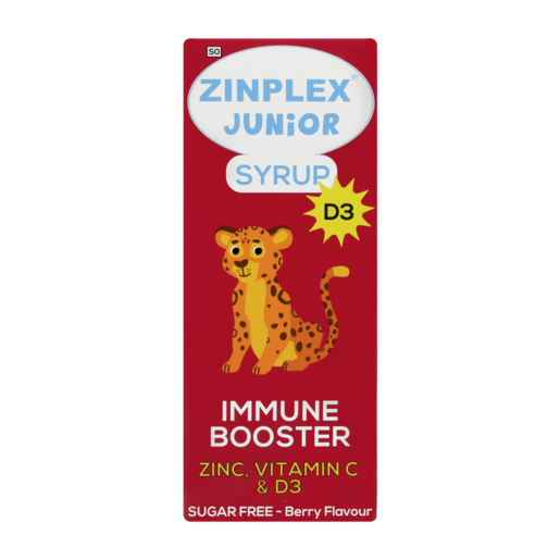 Zinplex Junior Berry Flavour Immune Booster Syrup 200ml