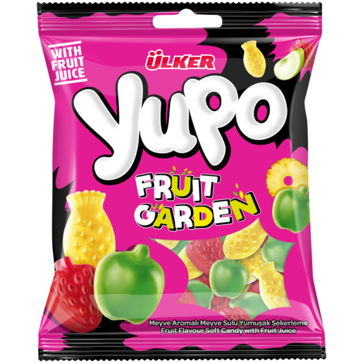 Ülker Yupo Fruit Garden Soft Candy 80g 