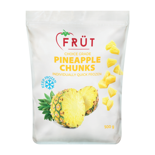 Früt Frozen Pineapple Chunks 500g