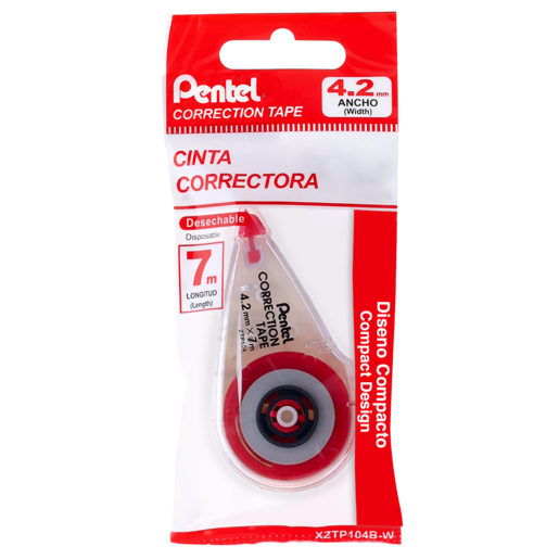 Pentel Correction Tape 4.2mm x 7m