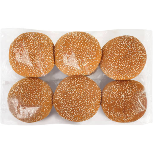Lupo Bakery Seeded Burger Buns 6 Pack