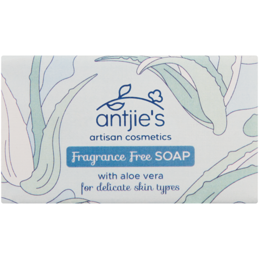 Antjie's Artisan Cosmetics Fragrance Free Soap 115g 