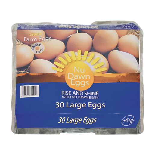 Nu Dawn Eggs Large 30 Pack