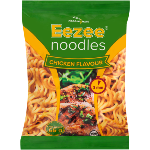 Noodle King Eezee Chicken Flavour Instant Noodles 65g 