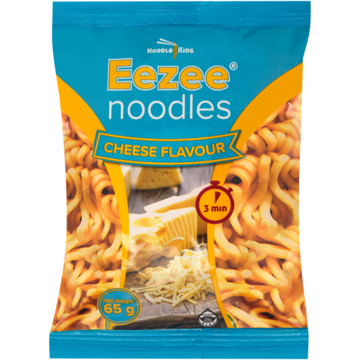 Noodle King Eezee Cheese Flavour Noodles 65g 