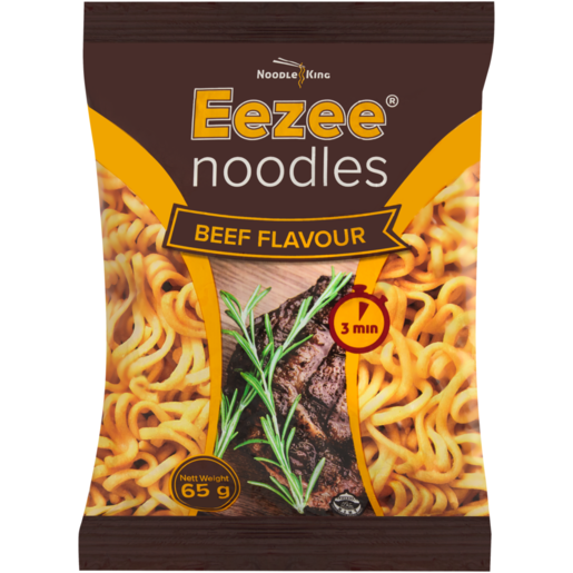 Noodle King Eezee Beef Flavour Noodles 65g 