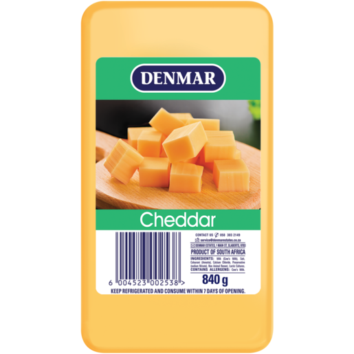 Denmar Cheddar Cheese 840g 