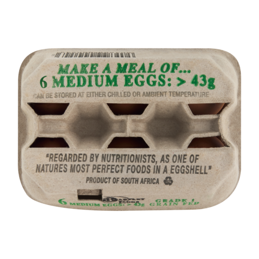 Bartlet Eggs Medium Eggs 6 Pack