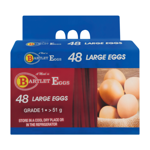 Bartlet Eggs Large Eggs 48 Pack