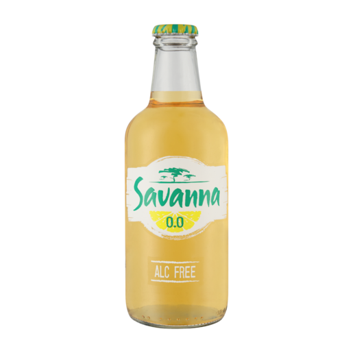 Savanna Non-Alcoholic Cider Bottle 330ml