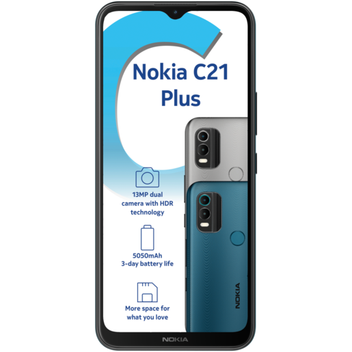 Nokia C21 Plus Blue Mobile
