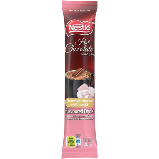 Nestlé Creamy Marshmallow & Chocolate Flavoured Hot Chocolate 20g