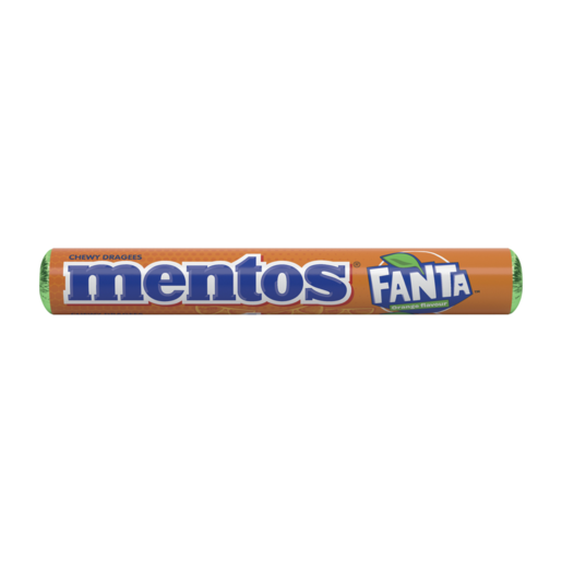 Mentos Fanta Orange Flavour Chewy Dragees