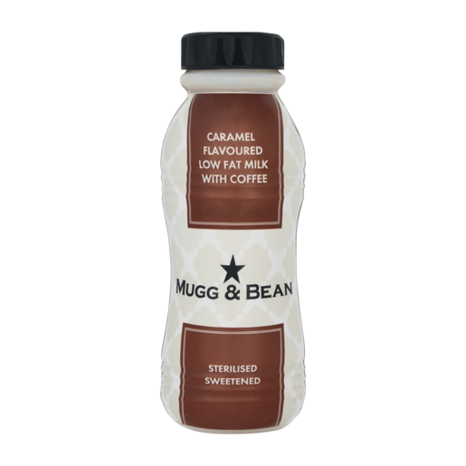 Mugg & Bean Caramel Flavoured Low Fat Milk with Coffee 300ml