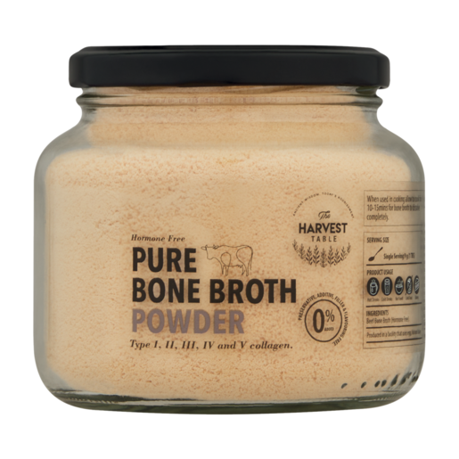The Harvest Table Pure Bone Broth Powder 180g