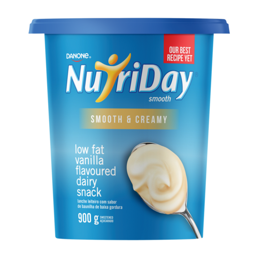 Danone NutriDay Vanilla Low Fat Flavoured Dairy Snack 900g