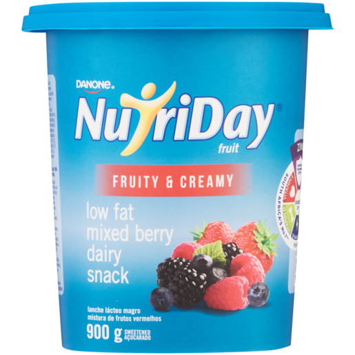 Danone NutriDay Fruity & Creamy Mixed Berry Low Fat Dairy Snack 900g