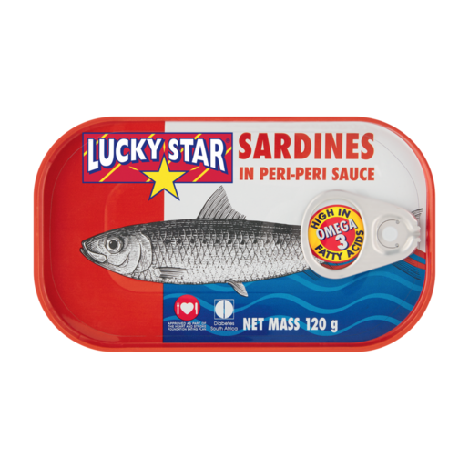 Lucky Star Sardines in Peri-Peri Sauce 120g