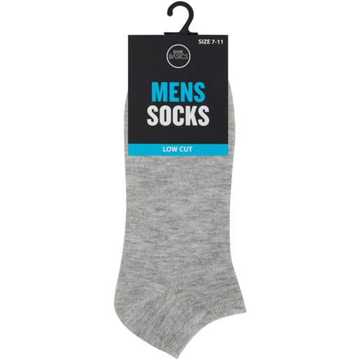 Bare Basics Mens Low Cut Socks 1 Pair ( Assorted Item - Supplied at Random)