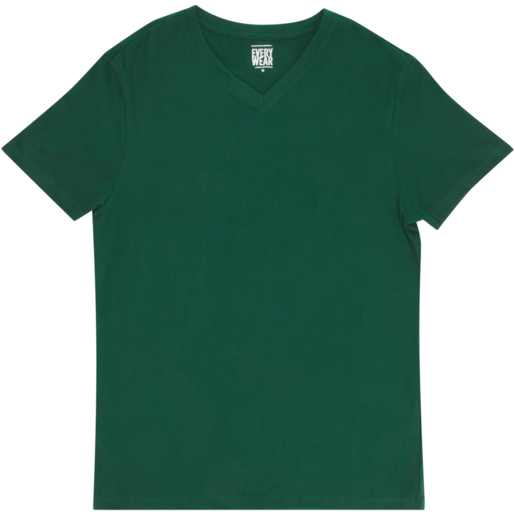 Every Wear Green V-Neck T-Shirt S - XXL 