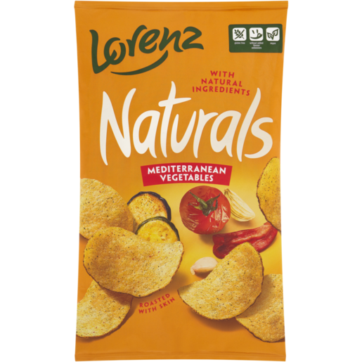 Lorenz Naturals Mediterranean Vegetables Potato Crisps 100g 