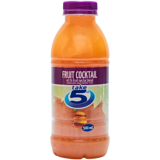 Take 5 Fruit Cocktail 40% Fruit Nectar Blend 500ml 
