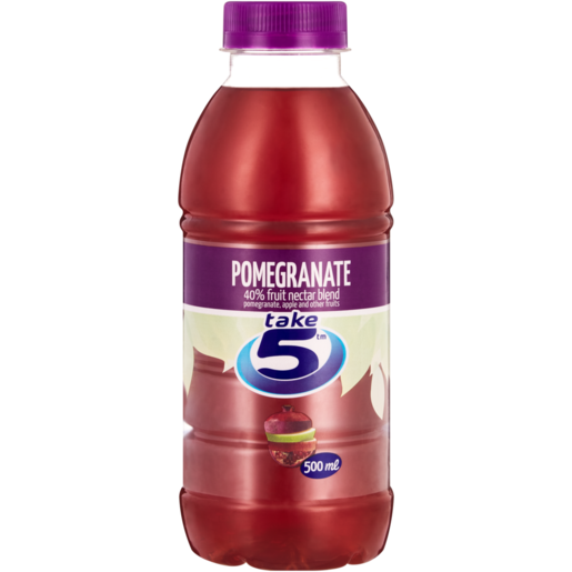 Take 5 Pomegranate 40% Fruit Nectar Blend 500ml 