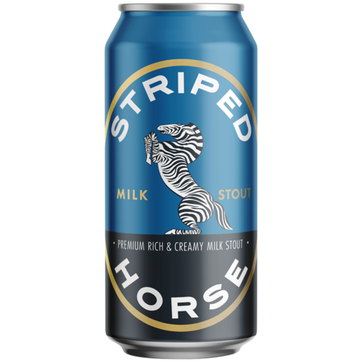Striped Horse Milk Stout Can 500ml