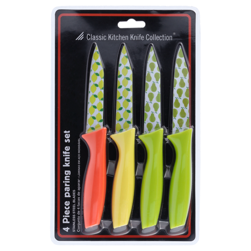 Collection Print Knife Set 4 Piece