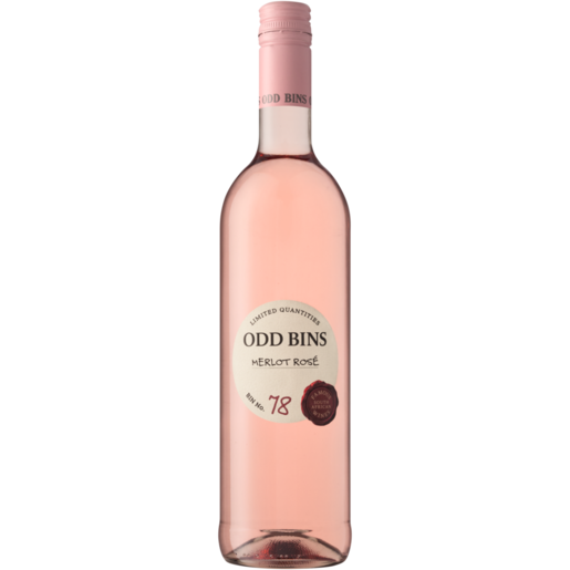Odd Bins 78 Merlot Rosé Wine Bottle 750ml