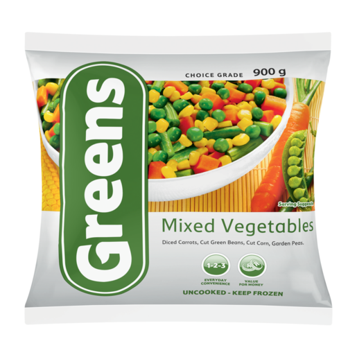 Greens Mixed Vegetables 900g