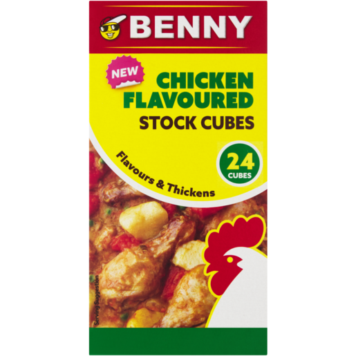 Benny Chicken Flavoured Stock Cubes 24 x 10g