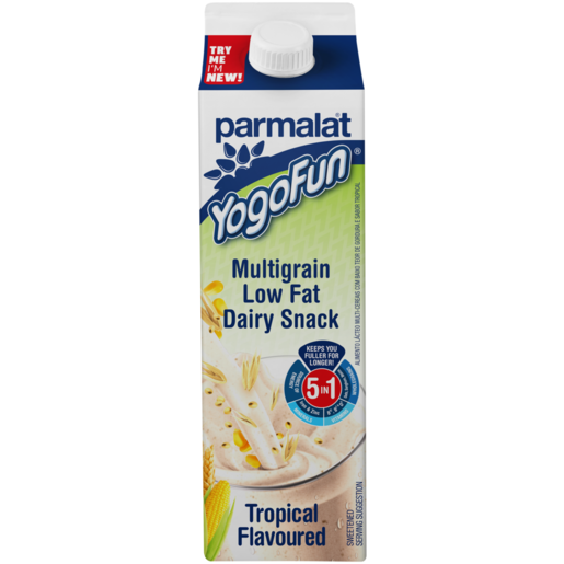 Parmalat Yogofun Tropical Flavoured Multigrain Low Fat Dairy Snack 900g 