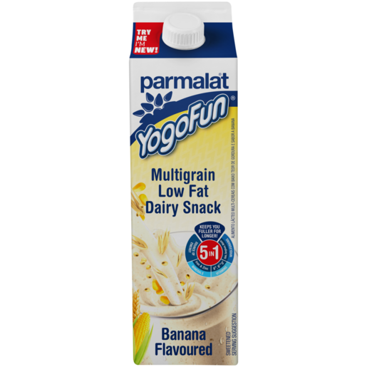Parmalat Yogofun Banana Flavoured Multigrain Low Fat Dairy Snack 900g 