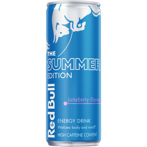 Red Bull Summer Edition Juneberry Flavour Energy Drink 250ml 