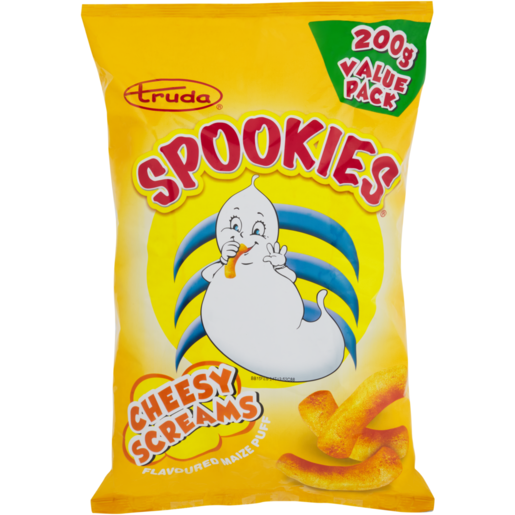 Truda Spookies Cheesy Screams Maize Puff 200g 