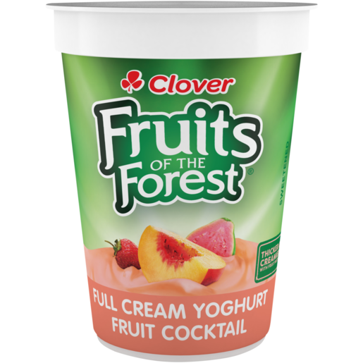 Clover Fruits of the Forest Fruit Cocktail Full Cream Yoghurt 150g