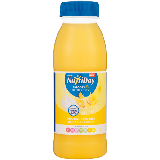 Nutriday Orange Flavoured Dairy Fruit Drink 300ml