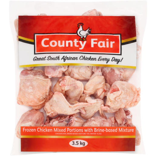County Fair Frozen Mixed Chicken Portions 3.5kg