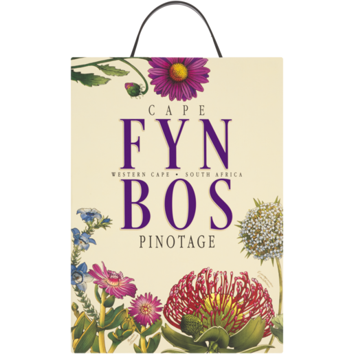 Cape Fynbos Pinotage Red Wine Box 3L