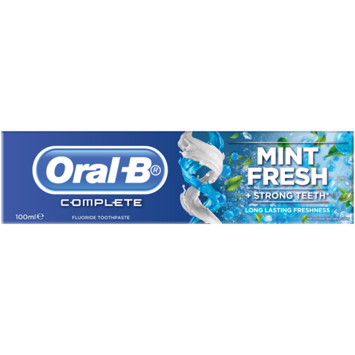 Oral-B Complete Mint Fresh Fluoride Toothpaste 100ml