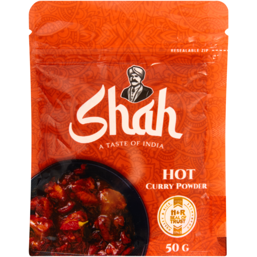 Shah Hot Curry Powder 50g 